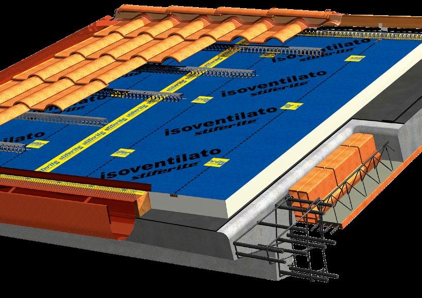 Sistema Isoventilato: efficiente, sicuro, pratico SEMPLICITÀ E LAVORABILITÀ La massima efficienza energetica con il mimino carico sulle strutture Installazione