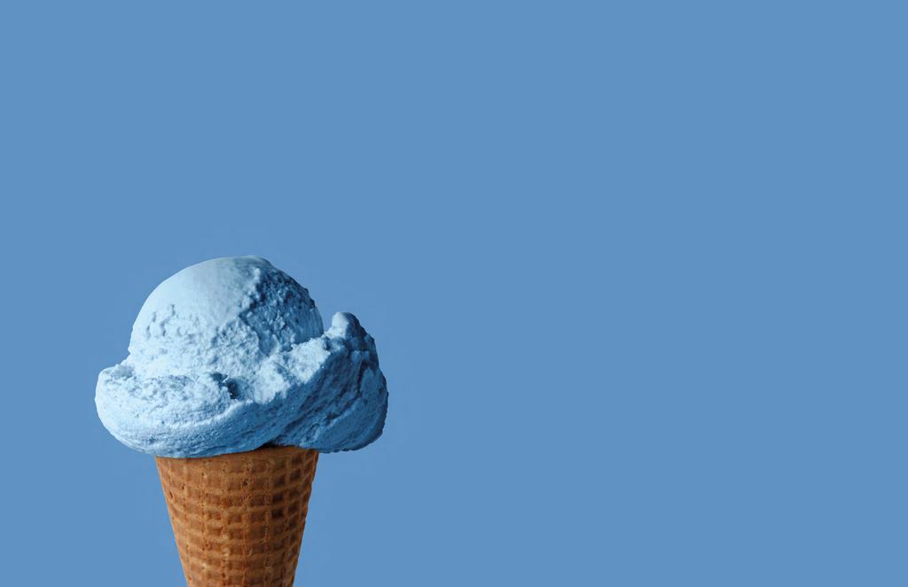 Il gelato azzurro al naturale. La colorazione che tanto piace ai bambini è data dal pigmento dell alga Spirulina. L alga Spirulina è ricca di aminoacidi essenziali, vitamine e minerali.