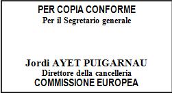 La richiesta deve essere inviata per via elettronica, ai sensi dell articolo 3, paragrafo 4, del regolamento (CE) n.