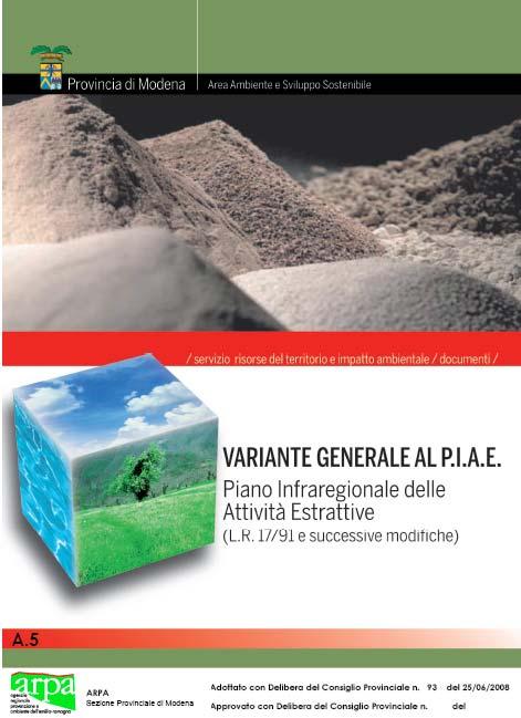 Piano infraregionale delle attività