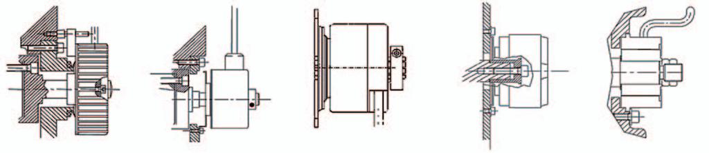 ELTRA - EH K HEIDENHAIN - ERN 4 STEGMANN - DGS 66 HENGSTLER - S RESOLVER 10 ppr; incremental signals A, A and B, B ; power supply 5VDC or 8 VDC; electronic output: TTL (5VDC) or HTL (8 VDC like power