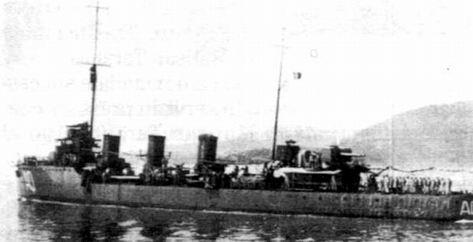 La nave apparteneva ad una classe di esploratori di tre unità: Leone, Pantera e Tigre che erano inquadrate nella V Squadriglia del Comando Navale in Africa Orientale di Massaua.