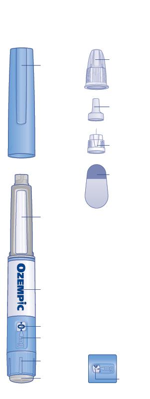 Istruzioni per l uso di Ozempic 1 mg soluzione iniettabile in penna preriempita Legga attentamente queste istruzioni prima di usare la sua penna preriempita Ozempic.
