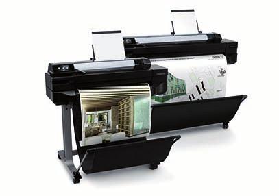 Serie T520 eprinter Una stampante rapida, professionale, facile da utilizzare e collegata al Web da 610 e 914 mm (24'' e 36'').