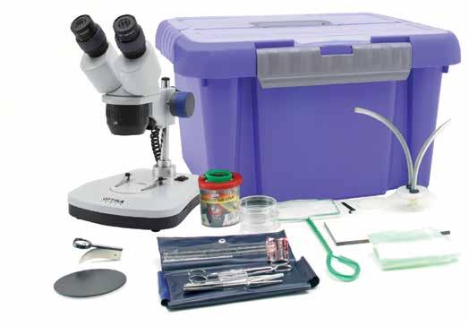LA MICROSCOPIA - Kit di microscopia da campo Questi kit sono pensati per un utilizzo in campo.