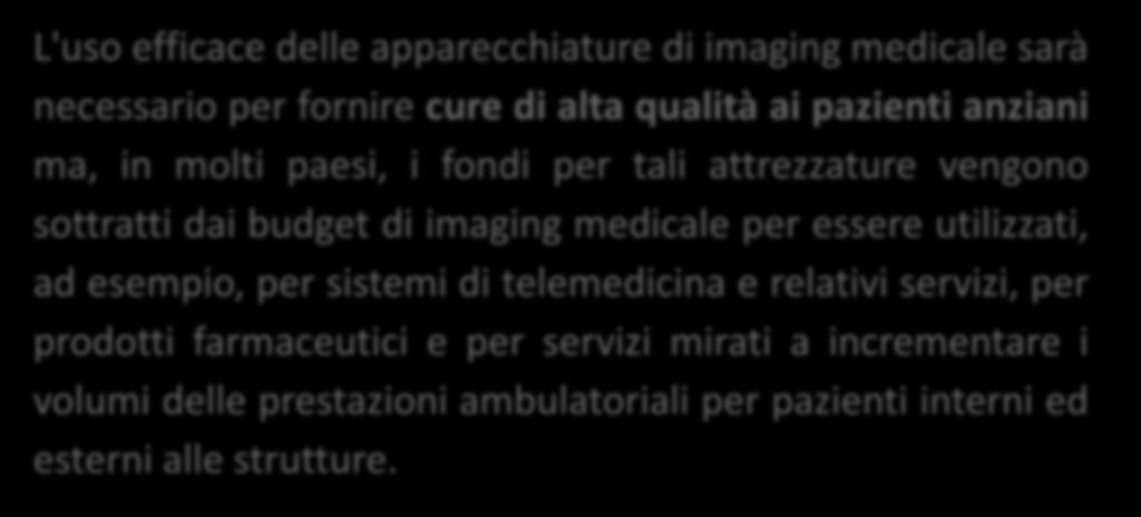 farmaceutici e per servizi mirati a incrementare i volumi delle prestazioni ambulatoriali per pazienti interni ed esterni alle strutture.