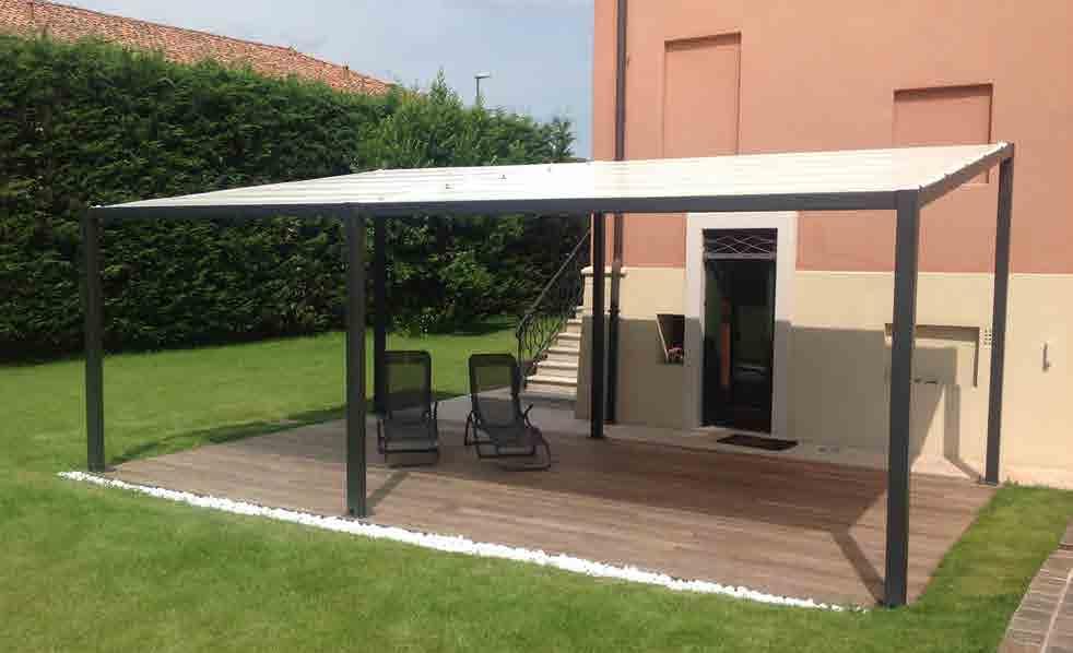 LINEA MULTIPERGOLA Funzionalità e design. Alti contenuti tecnologici. Possibilità di accoppiamento.