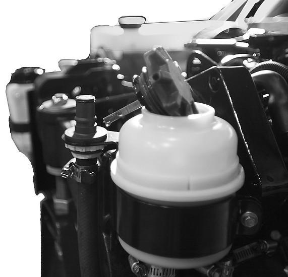 Sezione 5 - Mnutenzione Qundo il motore è freddo il livello del fluido deve essere compreso nell gmm per temperture bsse.