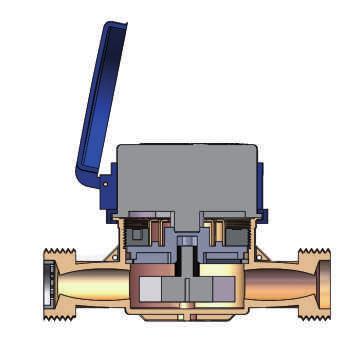 Dimensioni Diametro A A (con raccordi) B D 5 /2" 5 0 5 0 mm 72 72 3/" 30 228 72 mm 3 pollici /2" C Peso Peso con senza raccordi raccordi