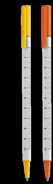 PD388 JANE PENNA A SFERA meccanismo a scatto corpo in plastica bianca refill inchiostro nero Ø cm 1,05xh15 ca plastica e