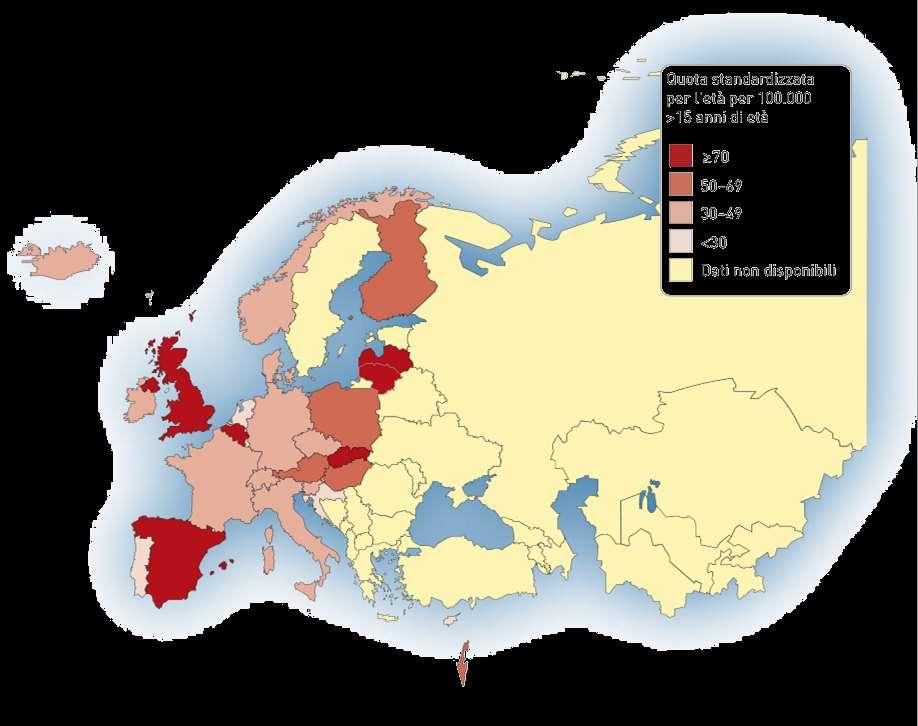 MORTALITÀ PER ASMA OSPEDALIZZAZIONE DI ADULTI PER ASMA World