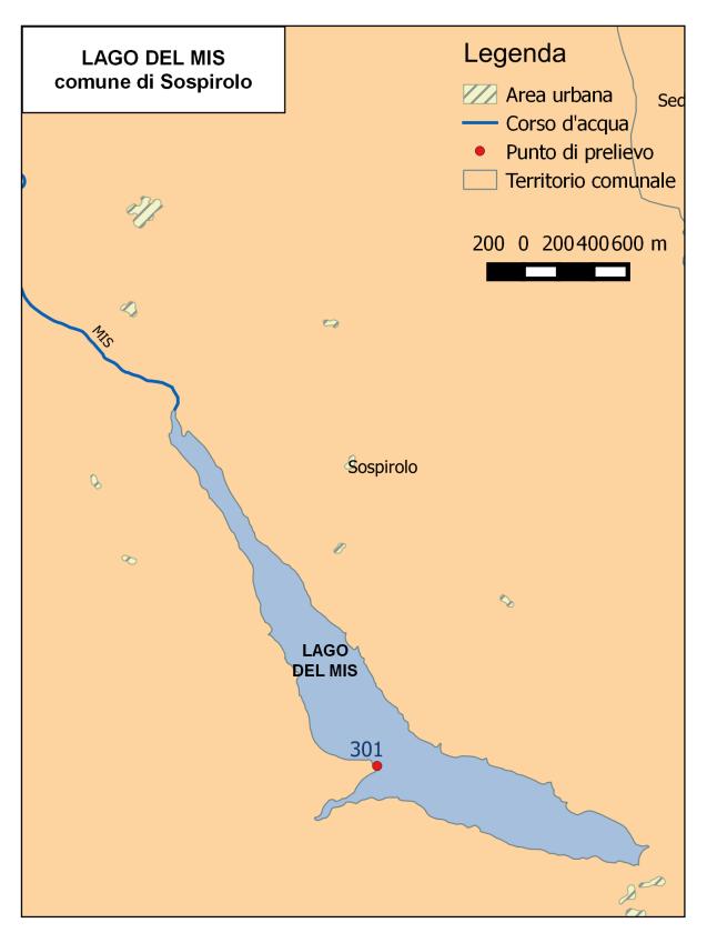 balneazione del lago del Mis Figura 7: