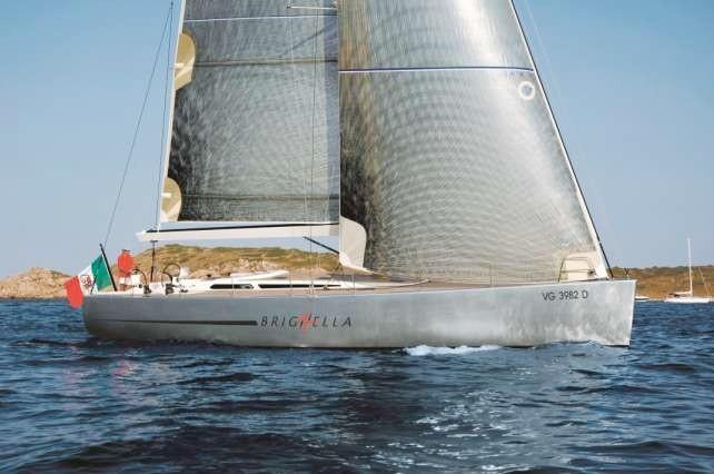 Cantiere Vismara Marine Modello V54.02OpenRacerCruiser Anno 2003 Progetto Vismara Marine Bandiera Italiana Materiale Scafo Carbonio Colore Scafo Argento Coperta Teak L.