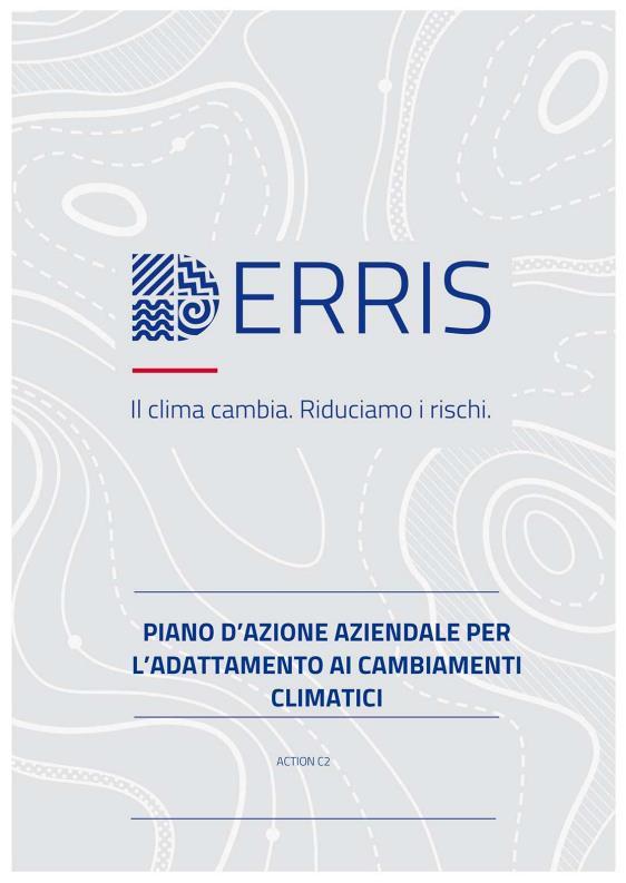 12 Il piano di azione Informazioni sull azienda Introduzione: Gestire i rischi legati al clima Analisi degli elementi di vulnerabilità, rischio climatico e di resilienza dell azienda Il piano di