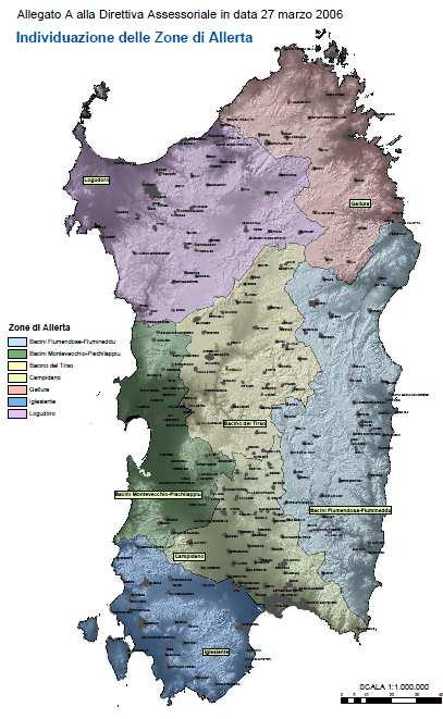 Tutti i Comuni della Unione dei Comuni Gallura appartengono alla Zona di Allerta Gallura Codice Sard-F CODISTAT COMUNE PRO