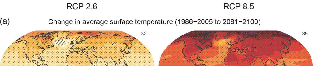 2100: la temperatura