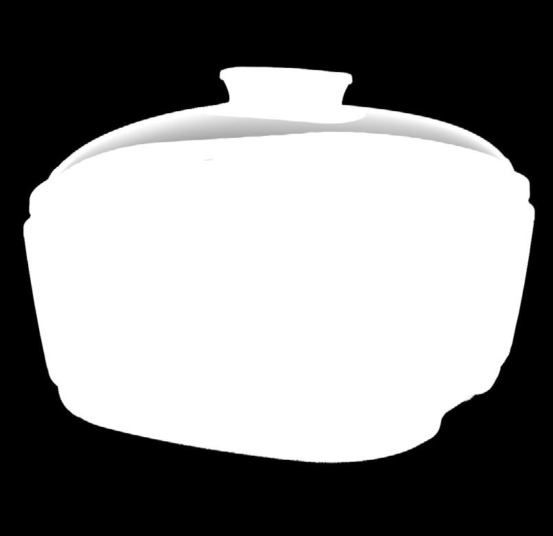 vetro ➂ Griglia per cottura a vapore ➃