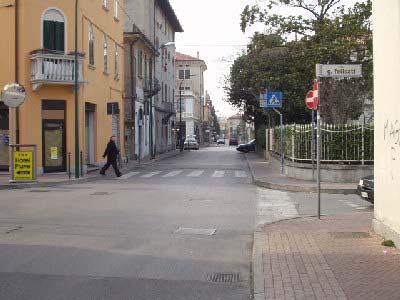 Criticità riscontrate: allineamento di strade strette nelle quali la ciclabilità risulta pericolosa alle intersezioni, in via Bembo le manovre di parcheggio creano conflitto con le biciclette.