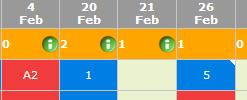 Quando questa icona è presente accanto alle ore di Lezione per uno specifico giorno, significa che per quel giorno sono stati inseriti Argomento delle Lezioni, Compiti, o Annotazioni.