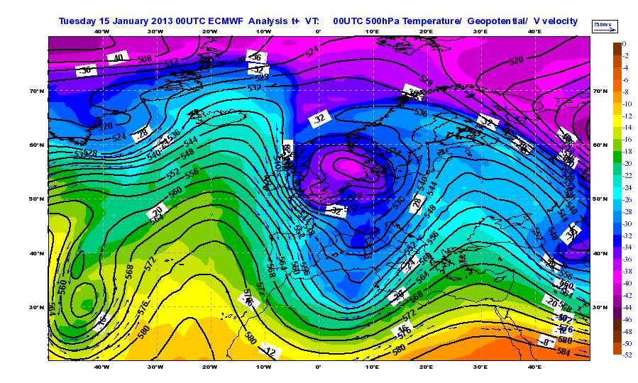 Rapporto dell evento meteorologico dal 15 al 17 Gennaio 2013 A cura di Unità