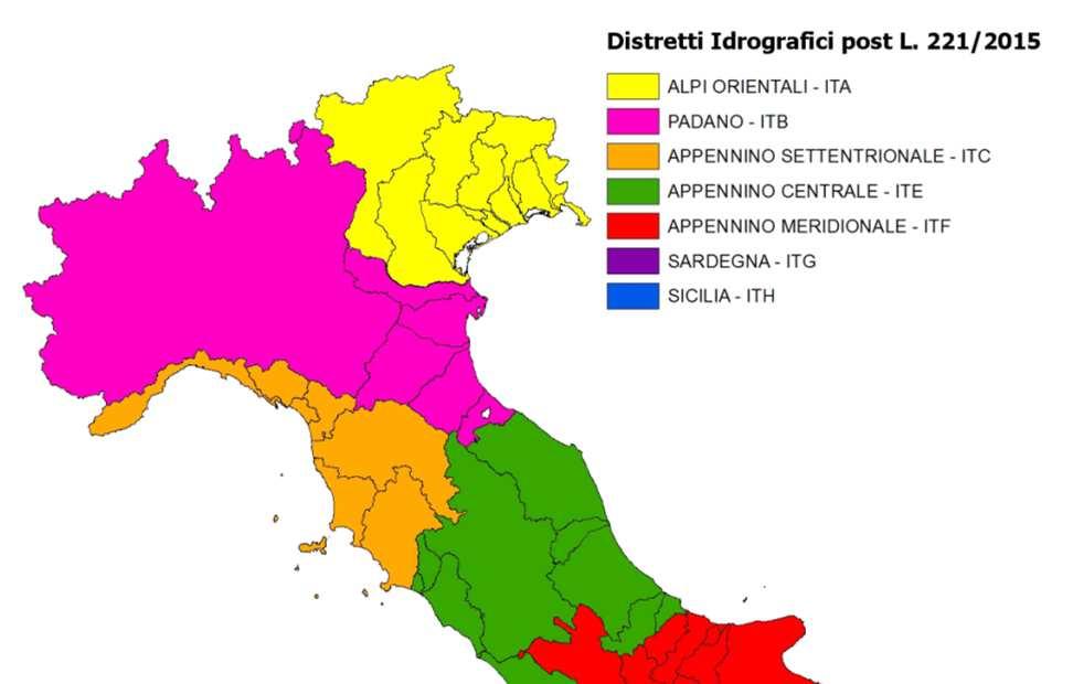 68bis per i Distretti idrografici si è presentata una nuova opportunità di supporto