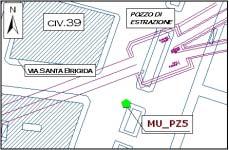 OPERE CIVILI - MONITORAGGIO GEOTECNICO GEOREFERENZIATO REPORT DELLE MISURE - STAZIONE MUNICIPIO SCHEMA UBICAZIONE STAZIONE MUNICIPIO \ \ MU_PZ5 Ubicazione Tipo Strumento Nome Tubo Piezometrico posa