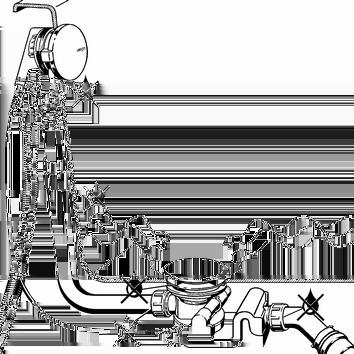 Le sedi sul lato inferiore del coperchio devono essere inserite sulle teste delle viti. 3.2.