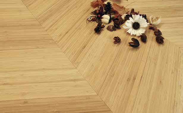 90 PAVIMENTO IN BAMBOO/BAMBOO FLOORING NODO STRETTO SPINA UNGHERESE NARROW KNOT/ HUNGARIAN HERRINGBONE PAVIMENTO IN