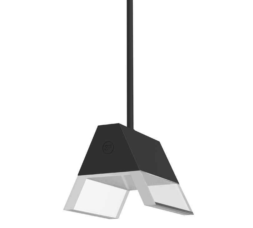 Versione mostrata @ L+B 2018 3F Mirella XS Flusso luminoso in uscita 800 lm Efficienza di sistema 80 lm/w Indice di resa cromatica > 80 Temperatura di colore sorgenti