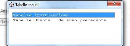 Selezionare tutte le tabelle e poi Conferma.