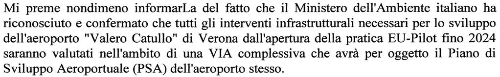 Per evidenziare che vi è stato un errore di giudizio manifesto da parte delle autorità competenti, che hanno deciso di non sottoporre a screening la modifica o estensione controversa il sottoscritto