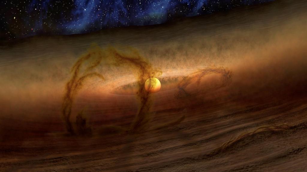 Secondo alcuni scienziati è stata colpa di GIOVE: si è formato