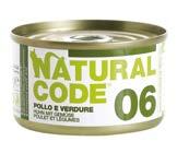 NATURAL CODE 85 g Alimento umido in