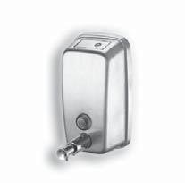 / WASHROOM EQUIPMENTS / ÉQUIPEMENTS SANITAIRES LINEA INOX DISTRIBUTORI DI SAPONE SOAP DISPENSERS / DISTRIBUTEURS A SAVON DISA/Q - DISA/Q SATIN 1,2 lt.