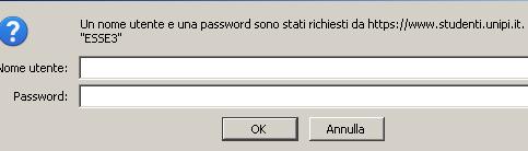 Coloro che dopo aver completato la fase 1 sono usciti dal portale iniziano l iscrizione collegandosi all indirizzo www.studenti.unipi.it. Nella sezione Alice sulla destra della pagina cliccare su Login e inserire le chiavi di accesso possedute ( nome utente e password ).