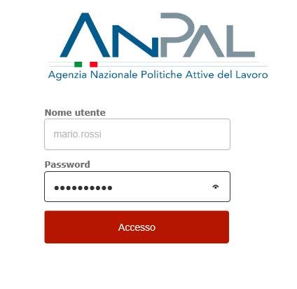 2 Accedere al sistema La maschera per effettuare il Login consente l immissione delle