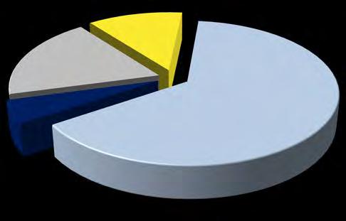 107,4 949,4 Portafoglio Ordini per Area Geografica (Euro mln) FY15 %