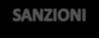 INFEDELTÀ DI COMUNICAZIONE ANNO 2001 ANNO 2004 ANNO 2005 PROPOSTA 2014 SANZIONE PARI AL 100% DEL INVARIATO SANZIONE DEL 30% DEL CONTRIBUTO EVASO CON UNA CONTRIBUTO EVASO; RIDUZIONE AL 30% IN CASO DI