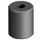 Distanziale tondo Round balance block 2x45 Ø D2 H ±0.05 Cod. 758 Rispettare il carico max. Respect the max load.