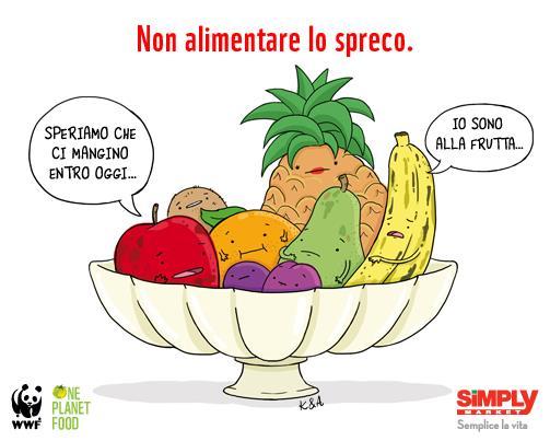 In Italia 8 Mld di di cibo sprecato ogni anno Gli