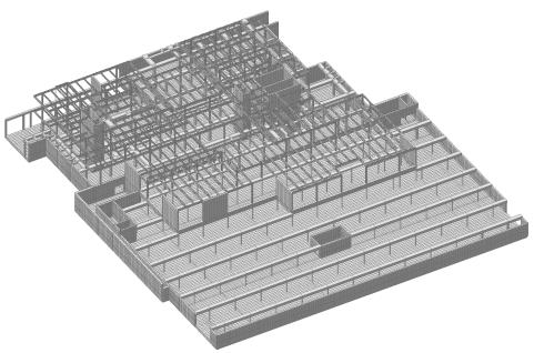 sviluppo del progetto strutturale delle strutture in acciaio e cemento armato dell Humanitas University Campus Edificio DIDATTICA Milano - Italia.