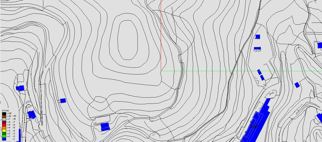 Fig. 3 Impatto elettromagnetico zona