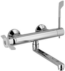 mixer, easy-to-use long lever, swivel spout évier monocommande manette longue mobilité réduite, bec orientable 90