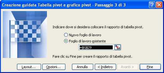 TABELLE PIVOT (3) Seguite le indicazioni del