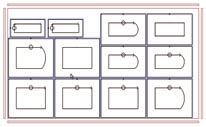 Il modulo software entry level Biesse per la preparazione e l'ottimizzazione di schemi di lavorazione in modalità Nesting.