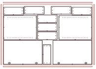 BiesseCabinet is the software solution for designing office and domestic cabinets.