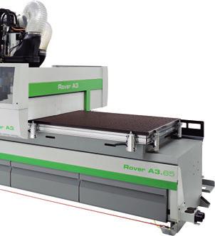 Rover A FT is the compact machining centre designed for high performances capable of meeting