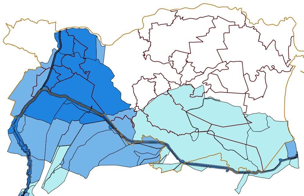 Le Mappe di Pericolosità per il PGRA La pericolosità dal Fiume Reno con P3 o P2 ARGENTA BONDENO CENTO FERRARA