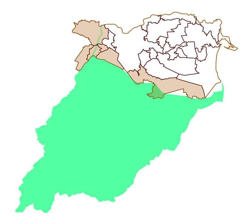 La Provincia di Ferrara e il Bacino del F.