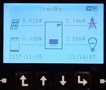 NOTE TECNICHE EPS Durante il funzionamento a regime, il sistema in modalità EPS può erogare al massimo una corrente lato AC di circa: Con 1 batteria 5 A Con 2 batterie 10 A Con 3 o più batterie 13 A,